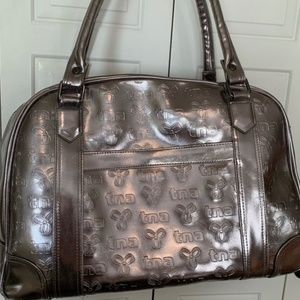 Metallic Aritzia TNA vintage bag